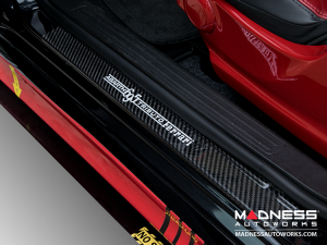 FIAT 500 Door Sills - Carbon Fiber - 695 ABARTH Tributo Ferrari